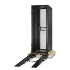 APC NetShelter SX, Server Rack Enclosure Gen 2, Shock Packaging, 2500 lbs, Black, 42U x 750W x 1200D