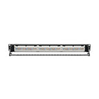 Tripp Lite N252-P24 Cat6 24-Port Patch Panel - PoE+ Compliant, 110/Krone, 568A/B, RJ45 Ethernet, 1U Rack-Mount, TAA