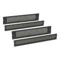APC NetShelter CX, Mini, Dust Filter Pack, 38U, Includes 2 Small and 2 Large Filters, Black