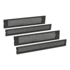 APC NetShelter CX, Mini, Dust Filter Pack, 38U, Includes 2 Small and 2 Large Filters, Black