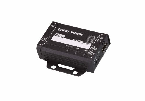 ATEN VE811R AV extender AV receiver Black