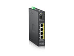 Zyxel RGS100-5P Unmanaged L2 Gigabit Ethernet (10/100/1000) Power over Ethernet (PoE) Black