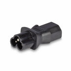 Lindy IEC C6 Cloverleaf Socket To IEC C13 3 Pin Plug Adapter