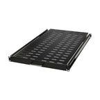 Tripp Lite SRSHELF4PSLVENT SmartRack Sliding Steel Rack Shelf - 1U, Vented, 28.3 in. Deep, Holds up to 50 lb. (23 kg)