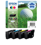 Epson C13T34664010/34 Ink cartridge multi pack Bk,C,M,Y 6,1ml + 3x4,2ml Pack=4 for Epson WF-3720