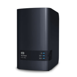 Western Digital My Cloud EX2 Ultra NAS Desktop Marvell Armada 385 Armada 385 1 GB DDR3 32 TB HDD Black
