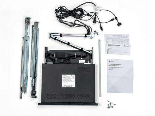 Vertiv Avocent LRA185KMM-204 rack console 48.3 cm (19") 1366 x 768 pixels Plastic, Steel Black 1U