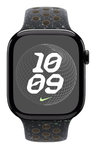 Apple MYL63ZM/A smart wearable accessory Band Black Fluoroelastomer