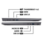 Acer Swift Go 16 SFG16-72-53TL Intel Core Ultra 5 125H Laptop 40.6 cm (16") 3.2K 16 GB LPDDR5-SDRAM 1 TB SSD Wi-Fi 6E (802.11ax) Windows 11 Home Grey
