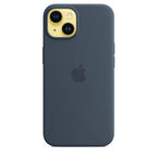 Apple iPhone 14 Silicone Case with MagSafe - Storm Blue