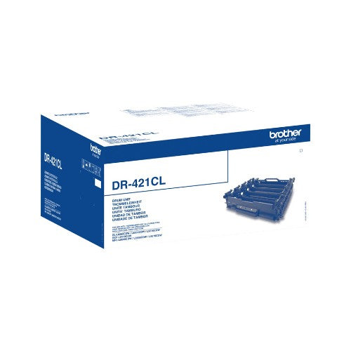 Brother DR-421CLP Drum kit Bk,C,M,Y Project, 50K pages for Brother HL-L 8260/8360/9310