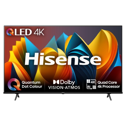 Hisense 75E7NQTUK TV 190.5 cm (75") 4K Ultra HD Smart TV Wi-Fi Black 350 cd/m²