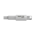 Tripp Lite M100-006-WH USB-A to Lightning Sync/Charge Cable (M/M) - MFi Certified, White, 6 ft. (1.8 m)