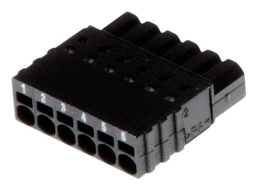 Axis 5505-271 wire connector A 6-pin 2.5 Black