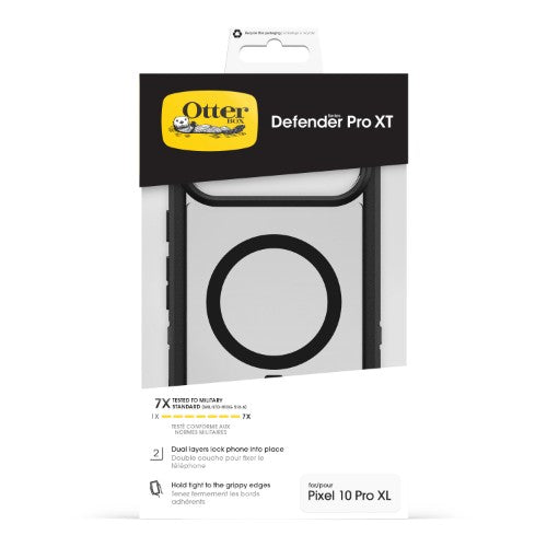 OtterBox Defender Pro XT with Magnets Series for Google Pixel 10 Pro XL, Dark Side