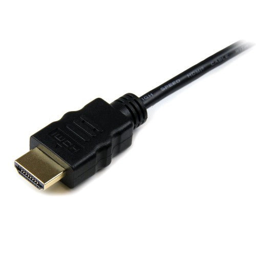 StarTech.com 6ft Micro HDMI to HDMI Cable with Ethernet - 4K 30Hz Video - Durable High Speed Micro HDMI Type-D to HDMI 1.4 Adapter Cable/Converter Cord - UHD HDMI Monitors/TVs/Displays