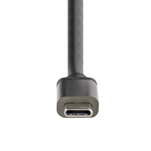 StarTech.com 3-Port USB-C Multi-Monitor Adapter, USB Type-C to 3x DisplayPort 1.4 MST Hub, Triple 4K 60Hz DP Laptop Display Extender / Splitter, HDR, Extra-Long Built-In Cable - Windows Only
