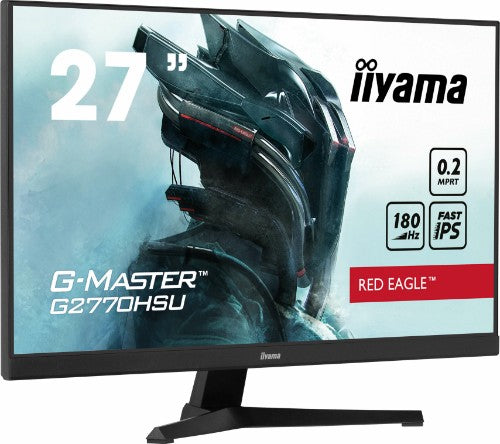 iiyama G-MASTER Unleash your full gaming potential with the Fast IPS G2770HSU Red Eagle