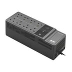 APC Back-UPS, 650VA/400W Floor/Wall Mount, 230V, 8x British BS1363A outlets, USB Type A Port, User Replaceable Battery