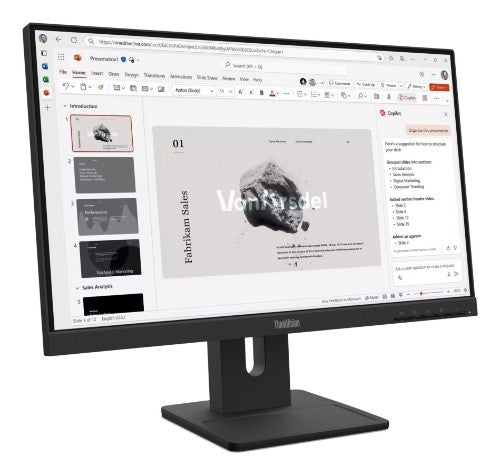Lenovo ThinkVision E22-40 computer monitor 54.6 cm (21.5") 1920 x 1080 pixels Full HD LCD Black