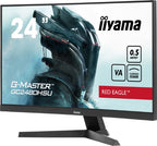 iiyama G-MASTER Immerse yourself in the game with the curved GC2480HSU Red Eagle with 180Hz refresh rate