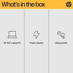 HP 15-fc0018na AMD Ryzen™ 3 7320U Laptop 39.6 cm (15.6") Full HD 4 GB LPDDR5-SDRAM 128 GB SSD Wi-Fi 6 (802.11ax) Windows 11 Home in S mode Black