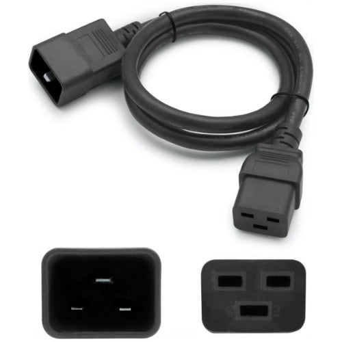 AddOn Networks ADD-C192C2014AWG15FT power cable Black 4.6 m C19 coupler C20 coupler