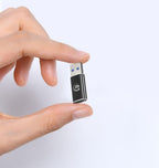 Manhattan USB-C to USB-A Adapter, Female to Male, 10 Gbps (USB 3.2 Gen2 aka USB 3.1), SuperSpeed+ USB, Black, Lifetime Warranty