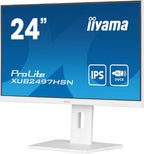 iiyama ProLite 24" IPS technology panel with USB-C dock and RJ45 (LAN)