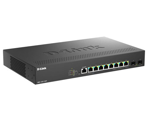 D-Link 10-Port Multi-Gigabit Smart Managed PoE+ Switch including 8 x 2.5G PoE & 2 x 10G SFP+