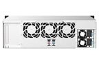 QNAP TS-1673AU-RP-16G NAS/storage server Rack (3U) Ryzen Embedded V1500B 16 GB DDR4 0 TB QNAP QTS Black, Grey