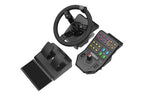 Logitech G G Heavy Equipment Bundle Farm Sim Controller Black USB Steering wheel + Pedals Analogue / Digital PC