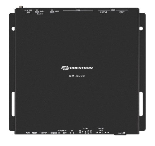 Crestron AM-3200 AV extender AV repeater Black