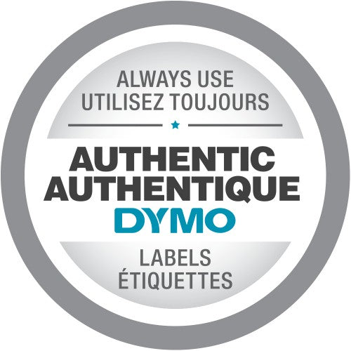 Dymo 45800/S0720820 DirectLabel-etikettes black on Transparent 19mm x 7m for Dymo D1 6-19mm/24mm/400 Duo