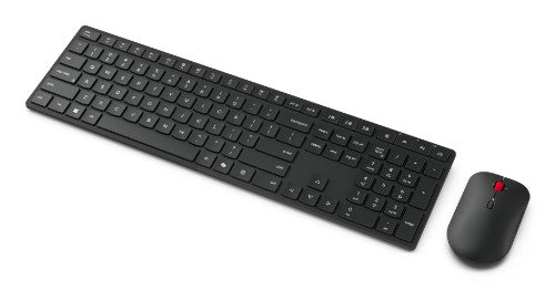 Lenovo 4X31S04843 keyboard Mouse included Office RF Wireless + Bluetooth French, German Black