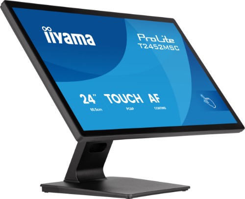 iiyama ProLite T2452MSC-B2 computer monitor 61 cm (24") 1920 x 1080 pixels Full HD Touchscreen Black