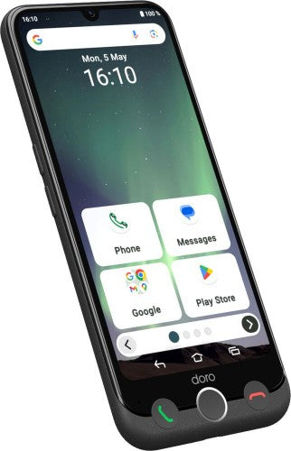 Doro Aurora A30 15.5 cm (6.1") Dual SIM Android 14 4G USB Type-C 6 GB 128 GB 5000 mAh Graphite