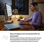 HP EliteBook 6 G1q Next Gen AI PC Wolf Pro Security Edition Copilot+ PC Qualcomm Snapdragon X1P-42-100 Laptop 35.6 cm (14") WUXGA 32 GB LPDDR5x-SDRAM 1 TB SSD Wi-Fi 7 (802.11be) Windows 11 Pro Silver