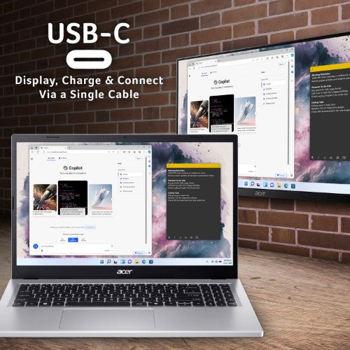 Acer Aspire Go 15 AG15-71P - 15.6" Full HD, Intel Core i5-13420H, 8GB, 512GB SSD, Windows 11 Notebook