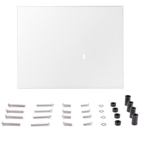 StarTech.com Acrylic Shield/Sneeze Guard - Clear Protective Barrier for Office Desk/POS Counter - 35"x45" - For VESA Mounted Monitors - Transparent Safety Cough Shield/Screen - Easy Clean