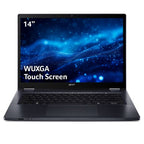 Acer TravelMate TMP414RN-54-TCO-51JJ Copilot+ PC Intel Core Ultra 5 125U Hybrid (2-in-1) 35.6 cm (14") Touchscreen WUXGA 16 GB DDR5-SDRAM 512 GB SSD Wi-Fi 6E (802.11ax) Windows 11 Pro Blue