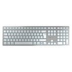 CHERRY KW 9100 SLIM FOR MAC keyboard Universal USB + Bluetooth QWERTY English Silver