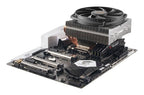 be quiet! Shadow Rock TF 2 Processor Cooler 13.5 cm Black, Copper, Silver
