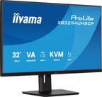 iiyama ProLite 32” 4K VA panel with USB-C connection (95W), KVM Switch and PiP/PbP