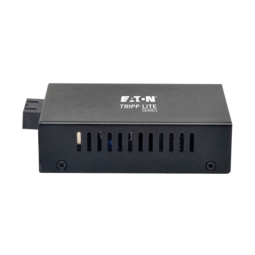 Tripp Lite N785-INT-SC-MM Gigabit Multimode Fiber to Ethernet Media Converter, 10/100/1000 SC, International Power Supply, 850 nm, 550M (1804.46 ft.)