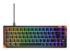 CHERRY K5 PRO TMR COMPACT keyboard Gaming USB QWERTY Nordic Black, Orange