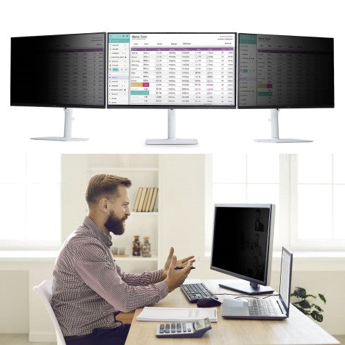 StarTech.com Magnetic Monitor Privacy Screen for 34" 21:9 Ultrawide Display, Removable Filter, Anti-Glare/Glossy, Blue Light Reducing Screen Protector, TAA