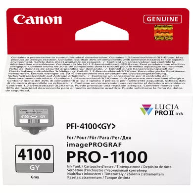Canon 6783C001/PFI-4100GY Ink cartridge gray 80ml for Canon IPF PRO-1100