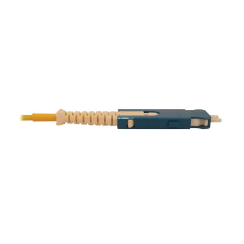 Tripp Lite N390-01M-4S-AP 40/100/400G Singlemode 9/125 OS2 Breakout Fiber Optic Cable (12F MTP/MPO-APC to 4x Duplex SN-UPC F/M), LSZH, Yellow, 1 m (3.3 ft.)