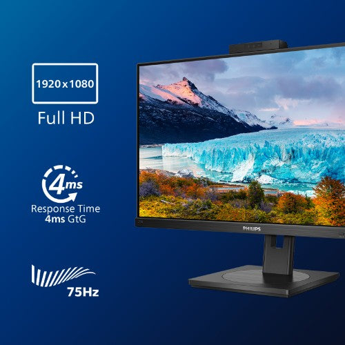 Philips S Line 272S1MH/00 computer monitor 68.6 cm (27") 1920 x 1080 pixels Full HD LED Black